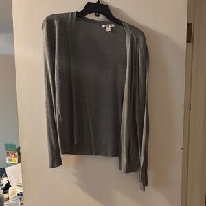 New York & Company Gray Women's Cardigan